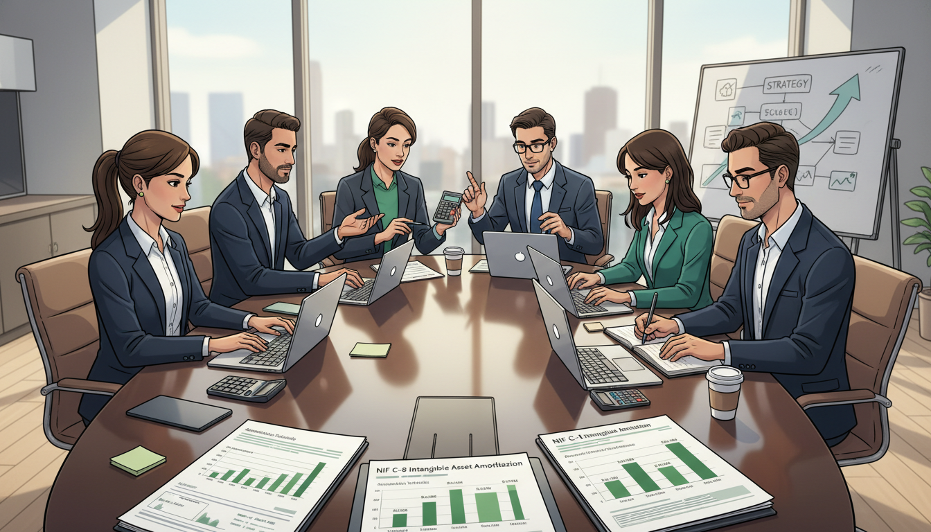 amortización de activos intangibles NIF C-8 y su deducción