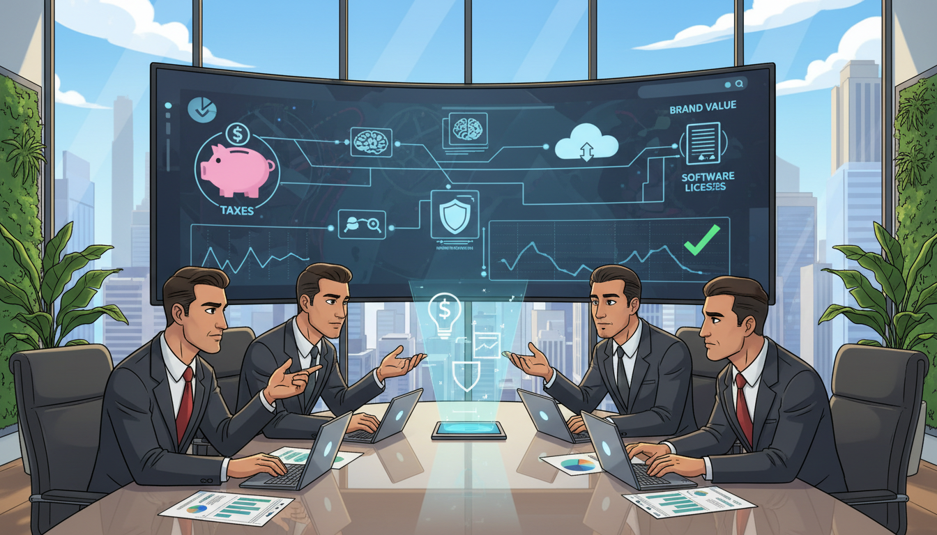 cómo pagar menos impuestos con activos intangibles